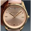 Image 2 : NEW MICHAEL KORS PINKISH DIAL GOLD BEZEL MSRP$249