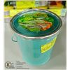 Image 1 : NEW 150G CITRONELLA CANDLES IN AN  AQUA DECORATIVE