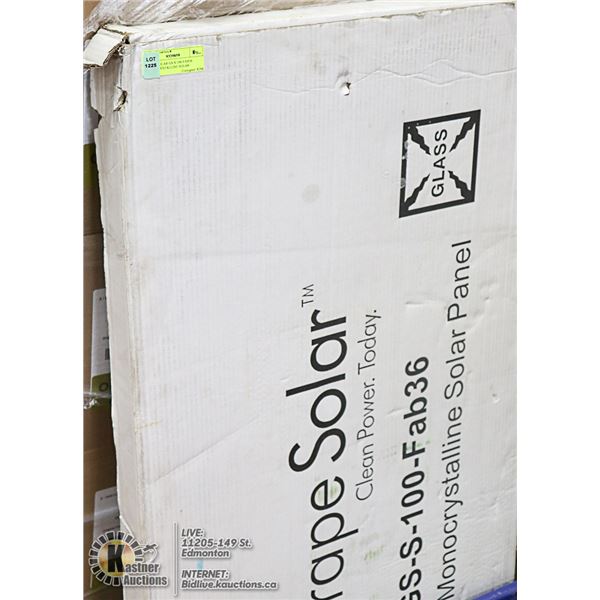 GRAPE SOLAR GS-S-100-FAB36 MONOCRYSTALLINE SOLAR