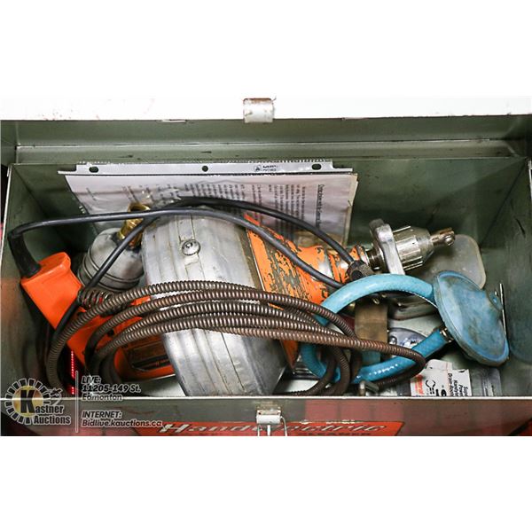 ROTO ROOTER WITH TOOLBOX