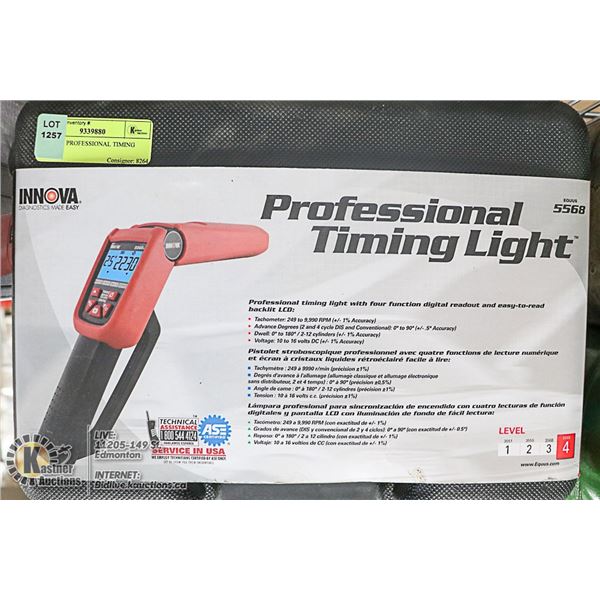 INNOVA PROFESSIONAL TIMING LIGHT