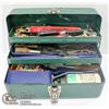Image 1 : GREEN TOOLBOX WITH TOOLS