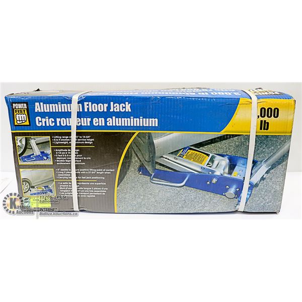 3000 LB POWERFIST ALUMINUM FLOOR JACK