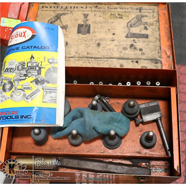 SIOUX SEAT GRINDER TOOLBOX