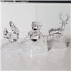 Image 1 : CRYSTAL GLASS FIGURINES