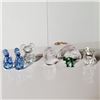 Image 1 : LOT OF ART GLASS ANIMALS