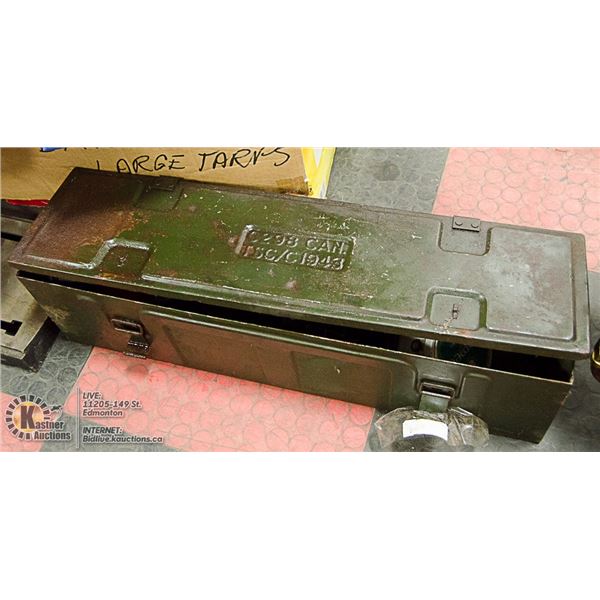 CHAIN RIGGING HOISTS IN OLD AMMO BOX