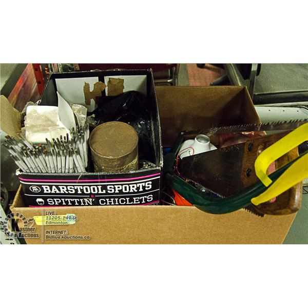 ASSORTED SHOP PARTS/TOOLS