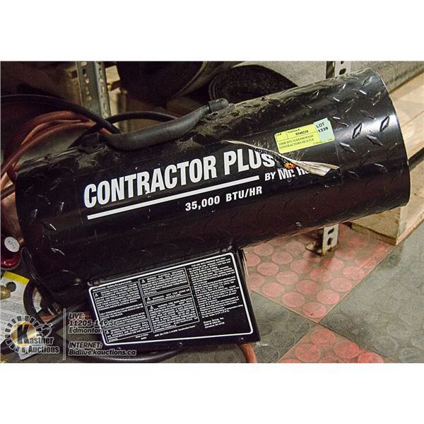 35000 BTU GAS/PROPANE CONTRACTORS HEATER