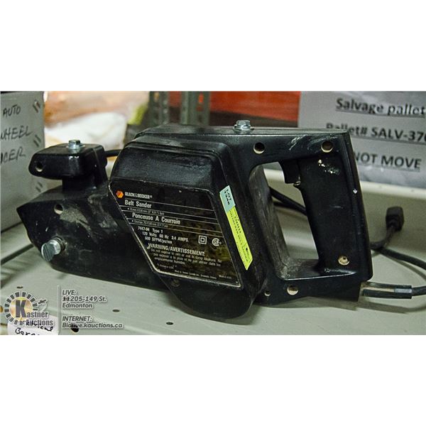 BLACK AND DECKER BELT SANDER