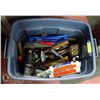 Image 1 : TOTE WITH MISCELLANEOUS TOOLS