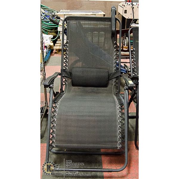 OUTDOOR PATIO FOLDING LOUNGE CHAIR