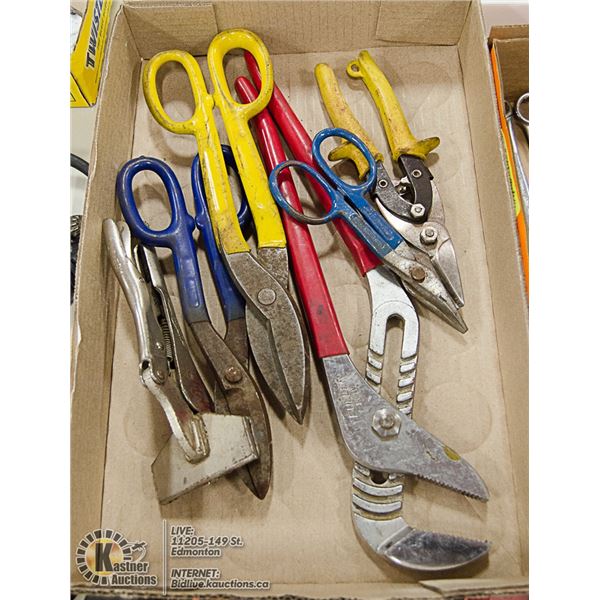 BOX OF MIXED TOOLS
