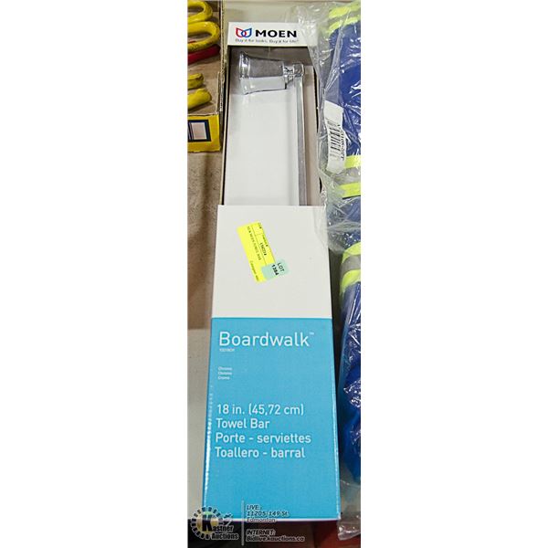 NEW MOEN TOWEL BAR