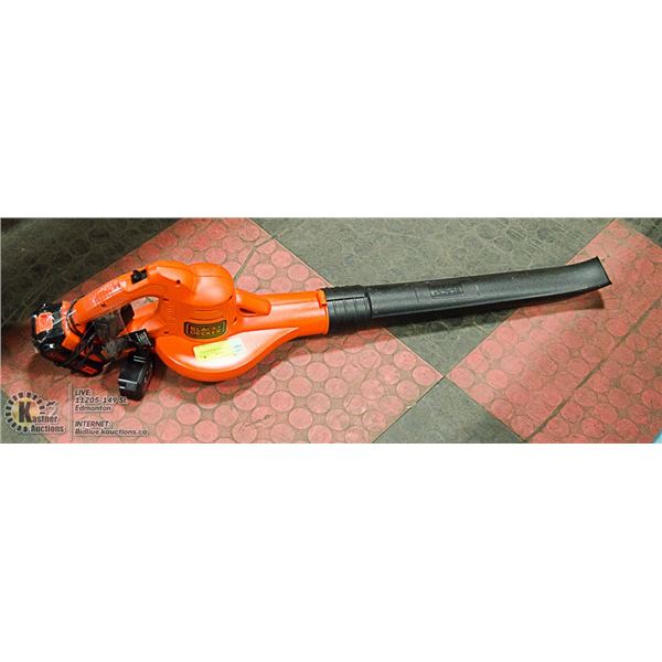 BLACK DECKER BLOWER 20 VOLT