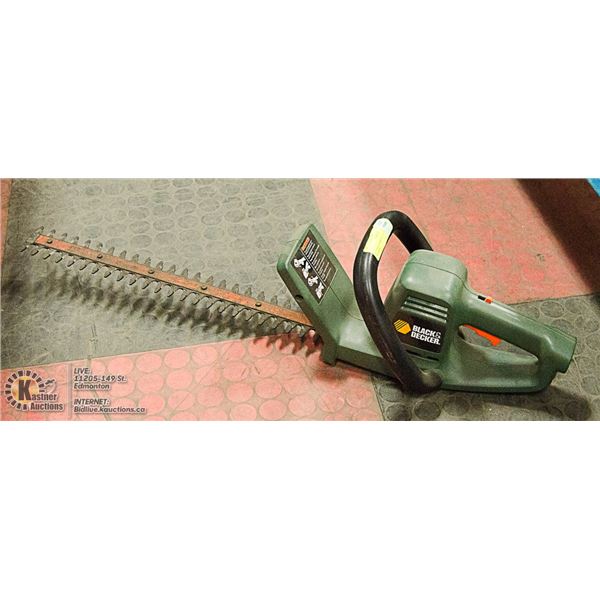 BLACK & DECKER ELECTRIC HEDGE TRIMMER