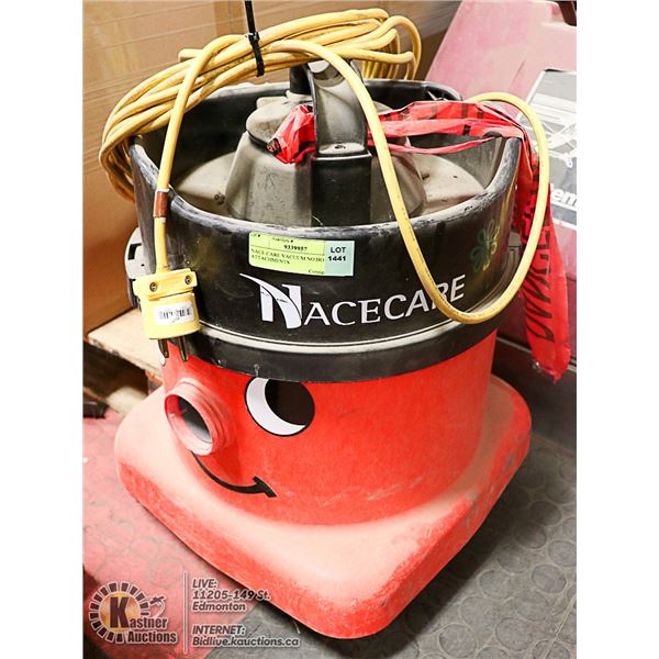 NACE CARE VACUUM NO HOSES OR ATTACHMENTS