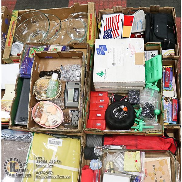 PALLET OF STORAGE FINDS-COLLECTOR PLATES,