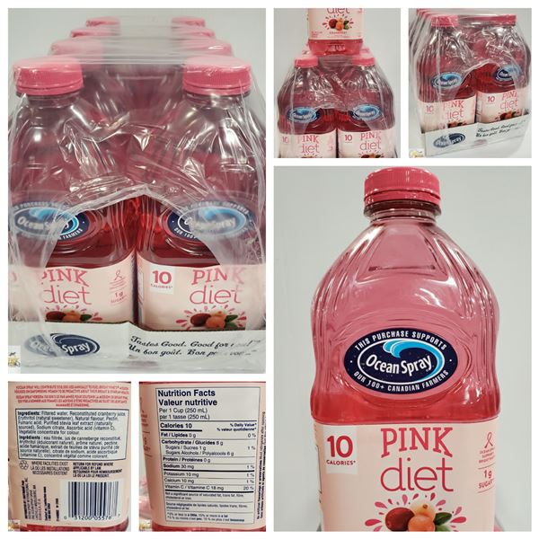 FEATURED CASES OF DIET CRANBERRY JUICE
