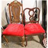 Image 1 : PAIR OF VINTAGE CHAIRS