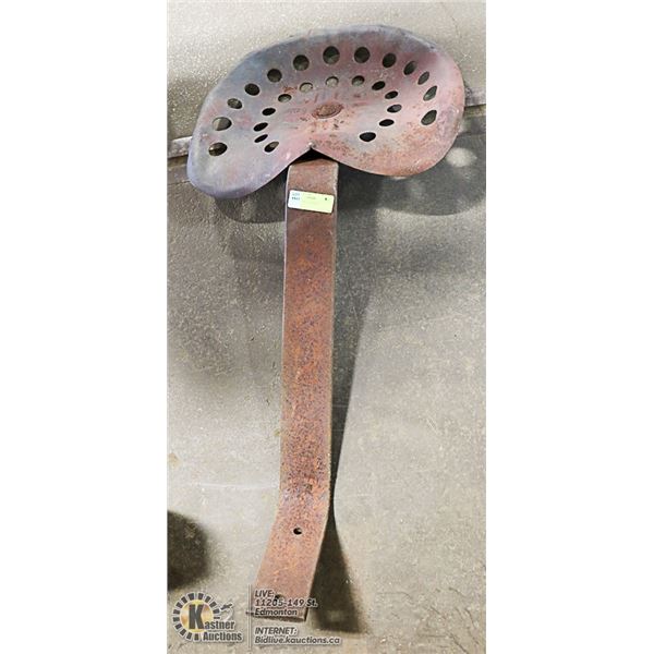 ANTIQUE CAST IRON SEAT