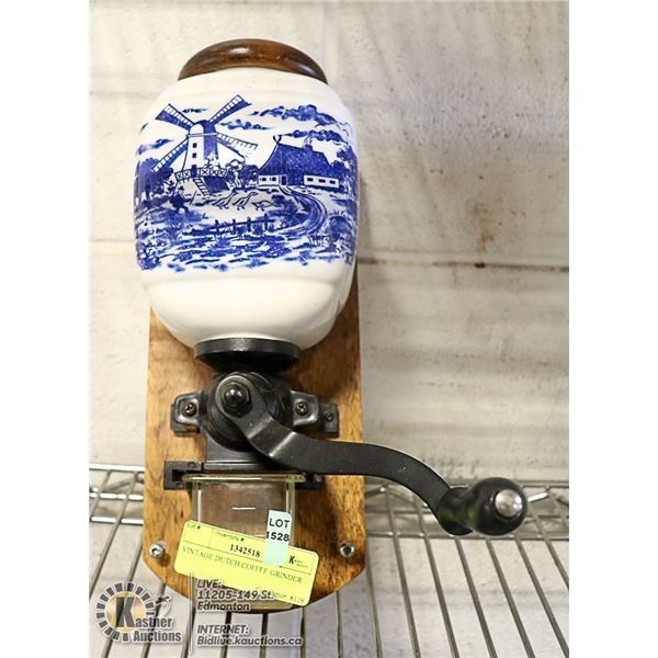 VINTAGE DUTCH COFFEE GRINDER