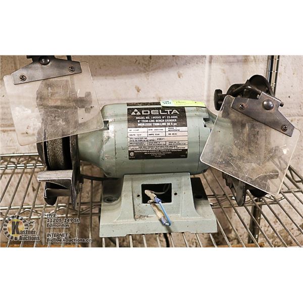 DELTA BENCH GRINDER ON-OFF PLUG-IN, NO SWITCH