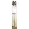 Image 1 : PAIR OF METAL YARD / GARDEN TORCHES