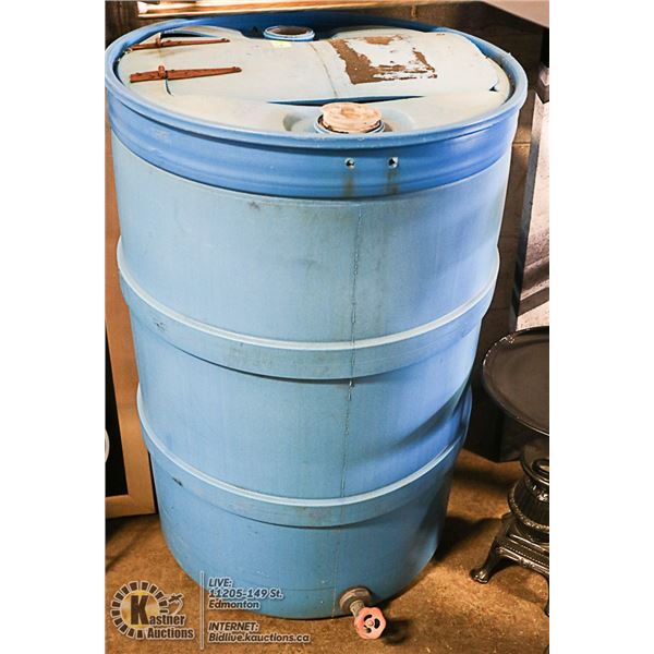 45 GALLON RAIN BARREL WITH SPOUT