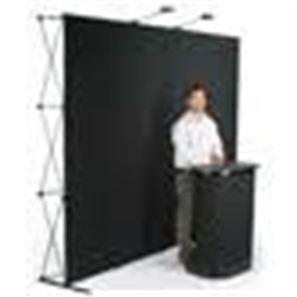 BLUE EXPOSURE 8X8 TRADE BOOTH DISPLAY WITH LIGHTS