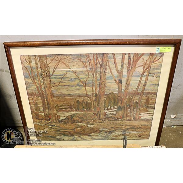 VINTAGE GROUP OF 7 PRINT- AY JACKSON "MAPLES,