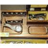 Image 4 : JEWELRY BOX WITH MENS WATCHES