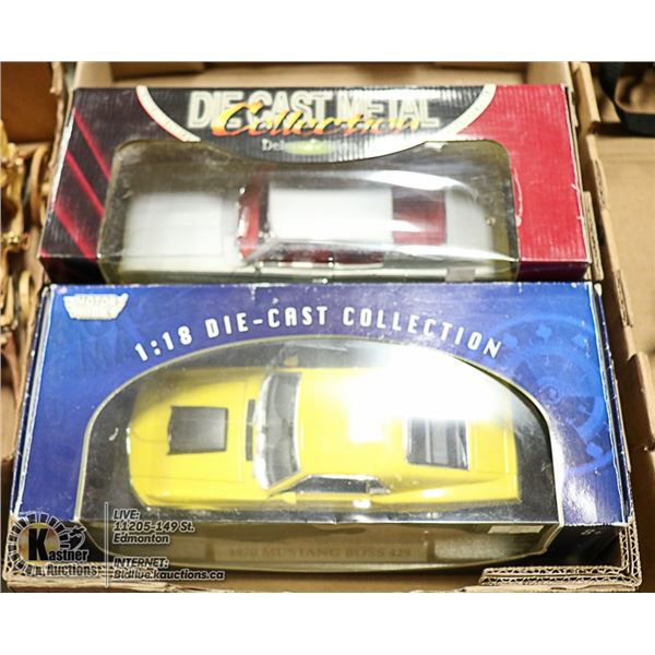 2 DIECAST CAR FLAT LOT