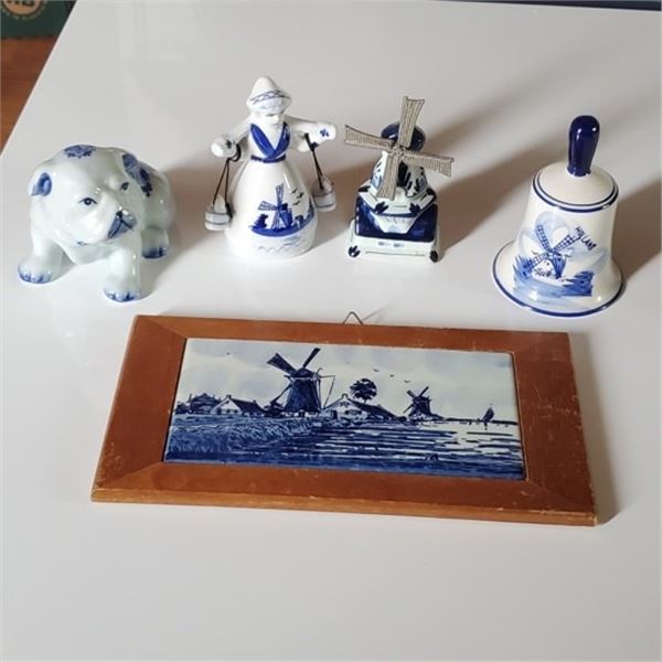 LOT OF DELFT ITEMS