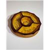 Image 1 : BLUE MOUNTAIN  POTTERY LAZY SUSAN - HARVEST GOLD