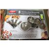 Image 1 : UNCLAIMED NEW OXO 8 PC ST. STEEL MEASURING CUPS