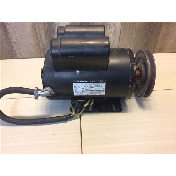 AO SMITH 5 HP 208-230 SINGLE PHASE MOTOR