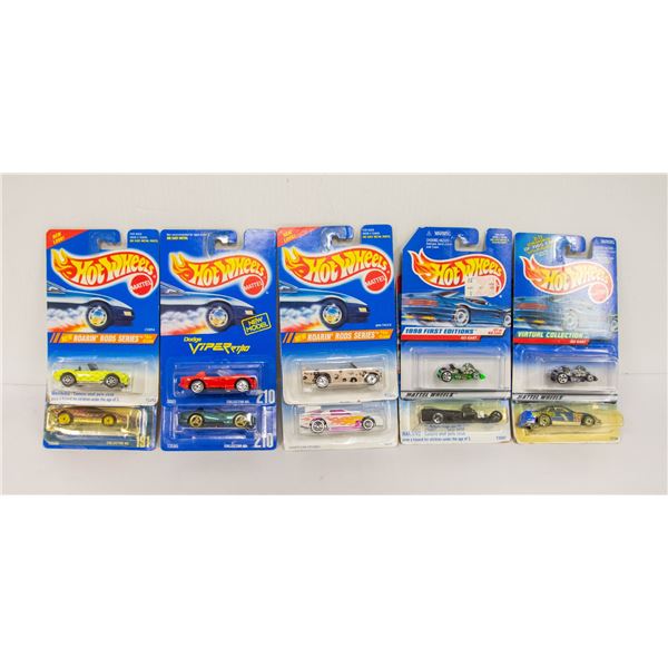 BAG LOT OF COLLECTORS HOT WHEELS CARS