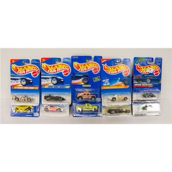 BAG LOT OF COLLECTIBLE HOT WHEELS DIE CAST LOT