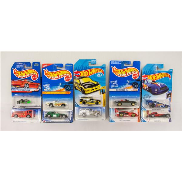 BAG LOT OF COLLECTIBLE HOT WHEELS DIE CAST LOT
