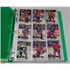 Image 1 : HOCKEY CARDS BINDER APPROX 144 CARDS