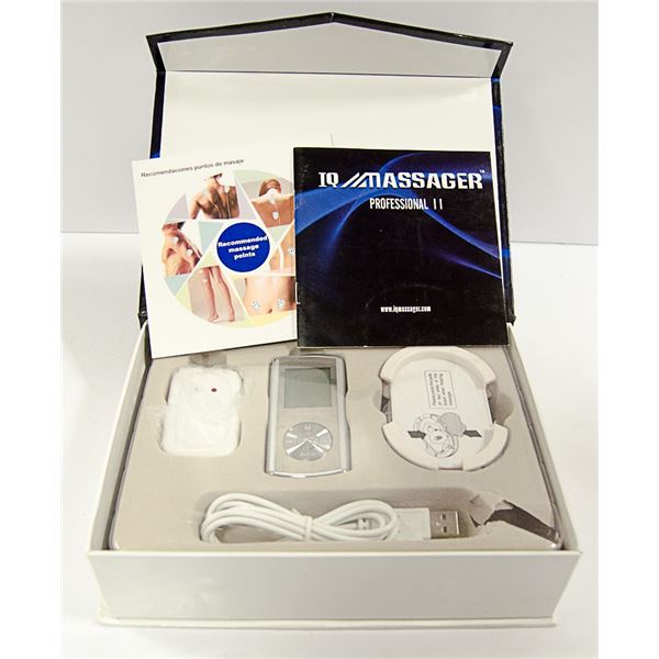 NEW IQ MASSAGER PROFESSIONAL II TENS SYSTEM