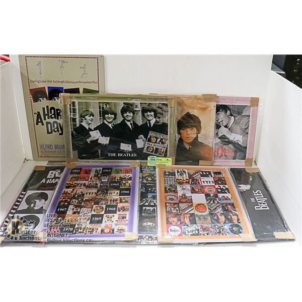 METAL SIGNS THE BEATLES (9 IN TOTAL)