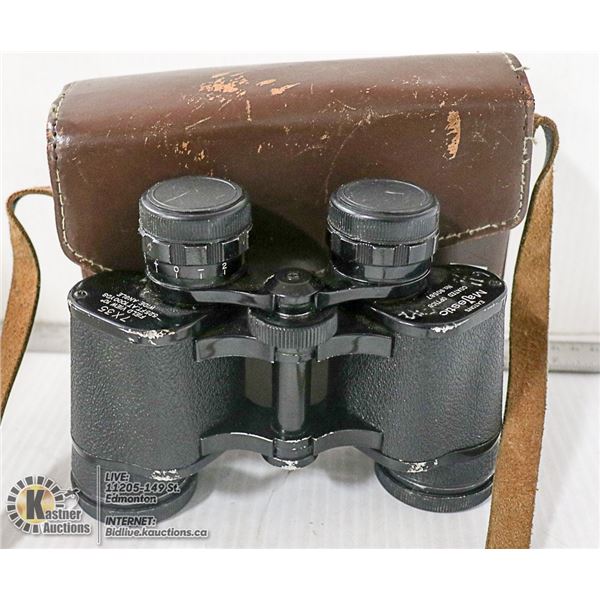 EATON'S MAJESTIC 7 X 35 BINOCULARS WITH LEATHER