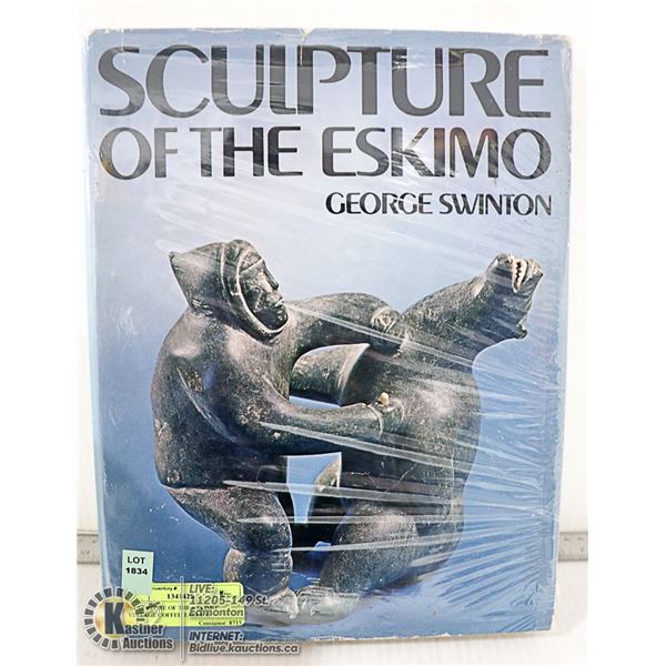 "SCULPTURE OF THE ESKIMO" VINTAGE COFFEE TABLE B