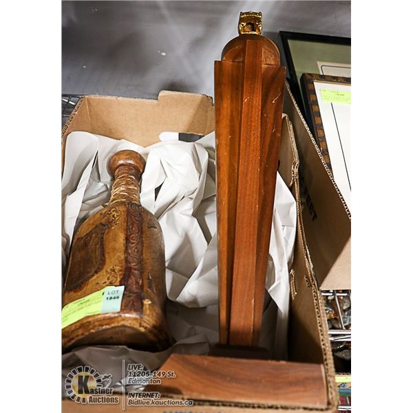 ANTIQUE LEATHER CLAD LIQUOR BOTTLE