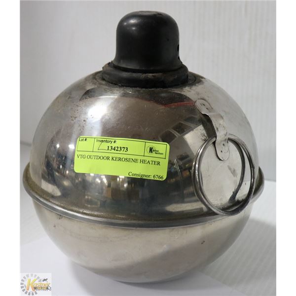 VINTAGE OUTDOOR KEROSENE HEATER