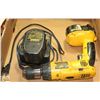 Image 1 : DEWALT 14.4 V DRILL W/ CHARGER & 2 BATTERIES