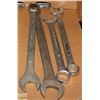 Image 1 : 4 HEAVY DUTY ITC INDUSTRIAL WRENCHES 1, 1 1/16,