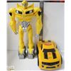 Image 1 : TRANSFORMER BUMBLEBEE FIG. 16 & BUMBLEBEE CAMARO
